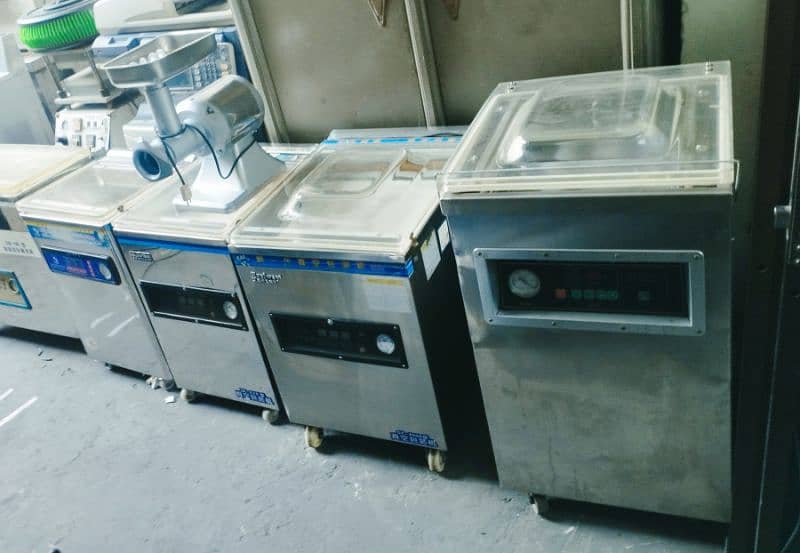 Vacuum packing machine imported double chamber stainless steel body 15