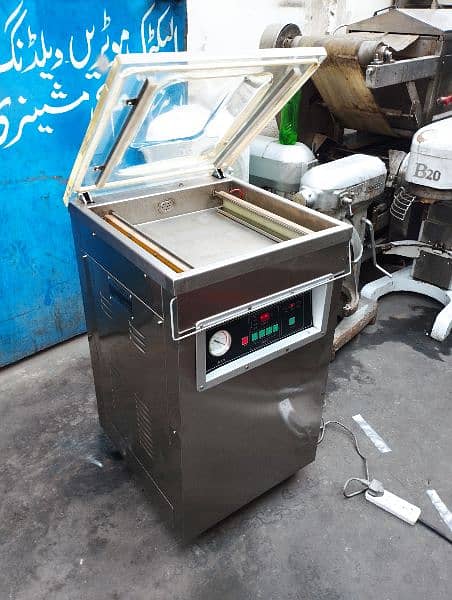 Vacuum packing machine imported double chamber stainless steel body 16