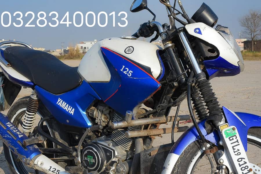 Yamaha YBR 125G 2019 5