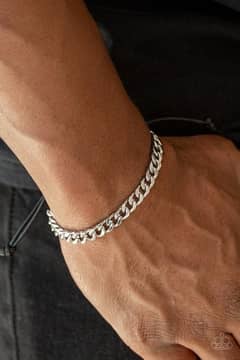 Premium Quality Men's Silver Bracelets, Chains, and Rings -