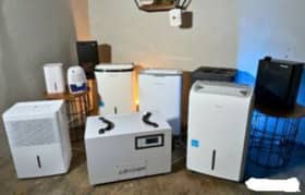 DEHUMIDIFIER FOR ROOMS OFFICE BASEMENT