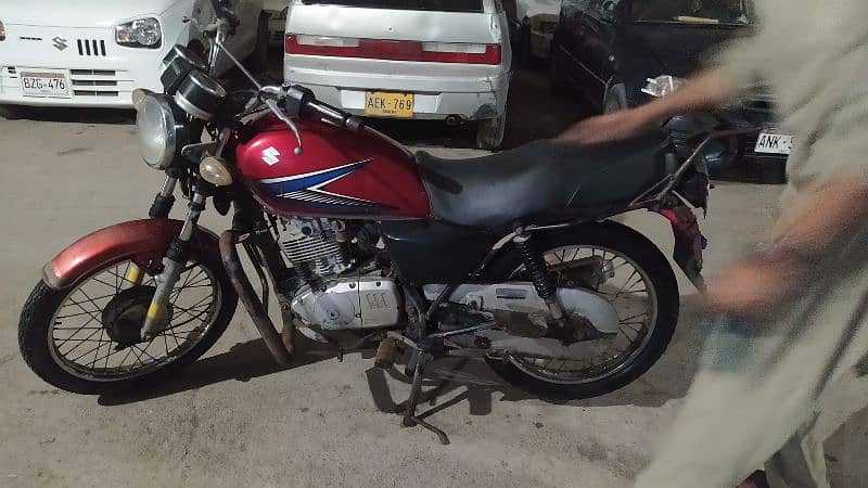 SUZUKI GS150 2016 LAHORE NUMBER SEALED ENGINE 1