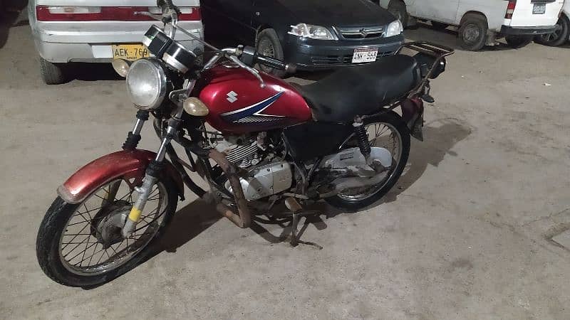 SUZUKI GS150 2016 LAHORE NUMBER SEALED ENGINE 2