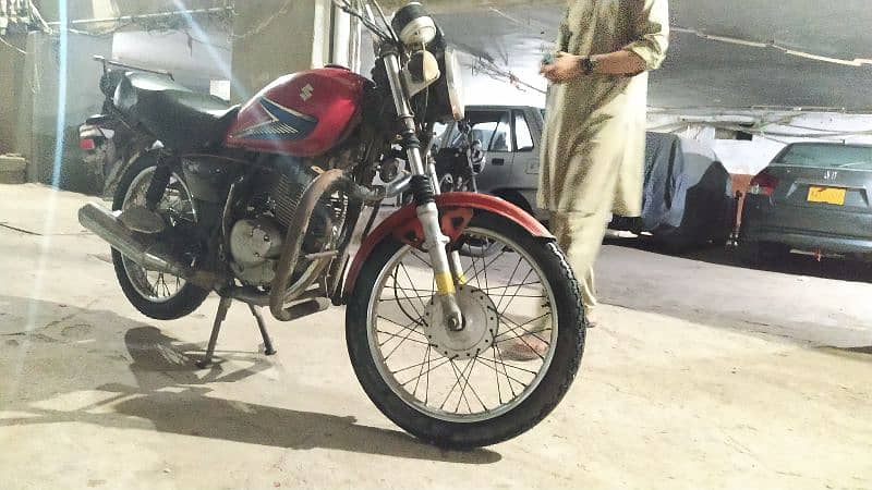 SUZUKI GS150 2016 LAHORE NUMBER SEALED ENGINE 3