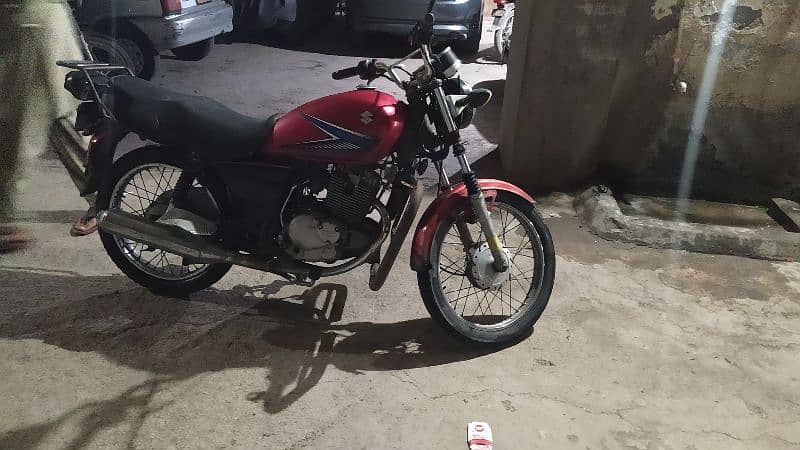 SUZUKI GS150 2016 LAHORE NUMBER SEALED ENGINE 4