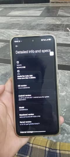 redmi 12 8GB 128GB New phone hay 1Months use hoa hay