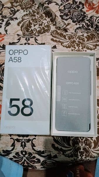 oppo A58/ no box open/ no active 2