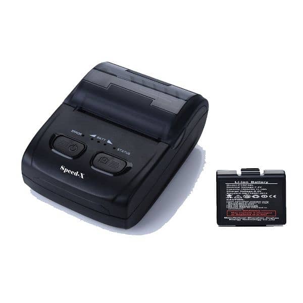 Speed-x Bt450m Mini Portable Bluetooth+usb Printer 58mm 3