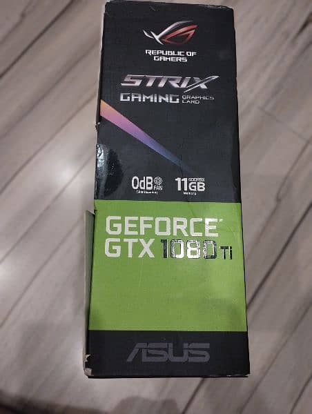 ASUS ROG Strix 1080 ti graphics card 10