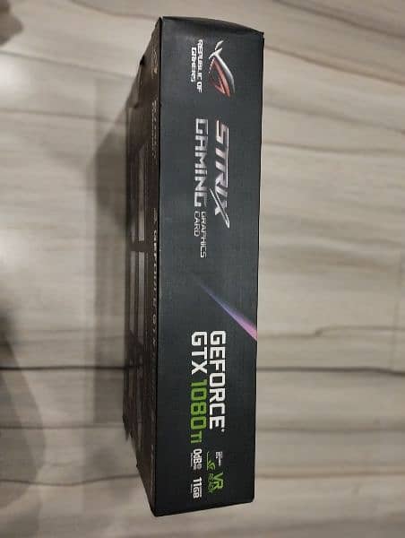 ASUS ROG Strix 1080 ti graphics card 12