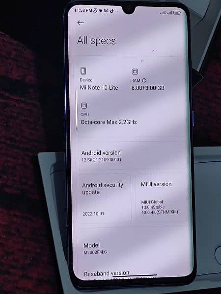 Mi Note 10 Lite 2