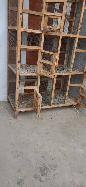 wooden cage, parrot cage pigeon Cage hen cage used cage 1