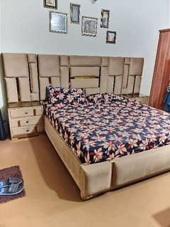 King size bed set for sale