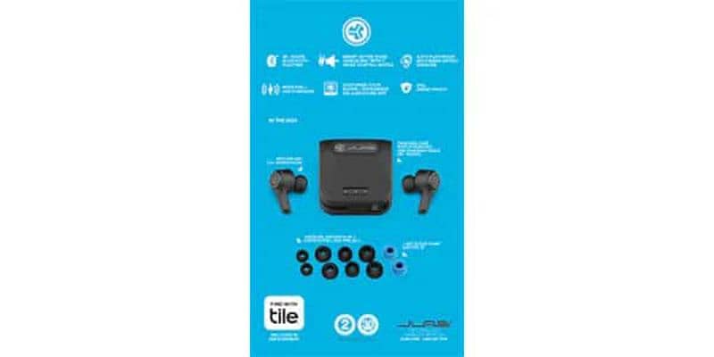 JLAB
EPIC AIR ANC TRUE WIRELESS EARBUDS Black 1