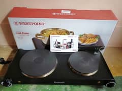 Hot Plates new condition with warranty card