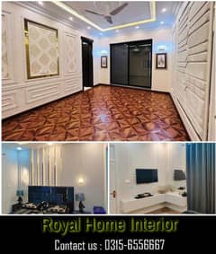 Home Office & Renovation/Decor Wall's/Flooring/WPC PVC Panel/Wallpaper