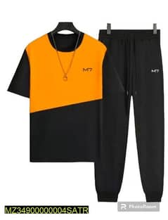 2pcs unisex track suit.