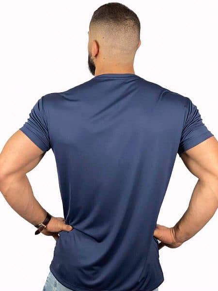 Pack of 3, Men's micro interlock plain T-shirts, Delivery. 6