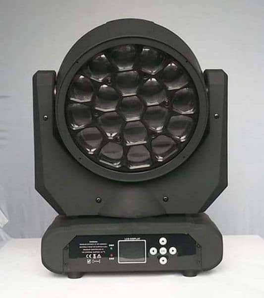 Amazon Branded NEW! 19*15W B-EYE Sharpy Eyes LED Moving Head Wash Big 0