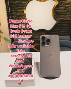 iPhone 15 Pro Max 512 GB