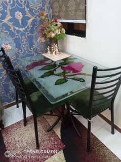 Dinning table with 5 chairs