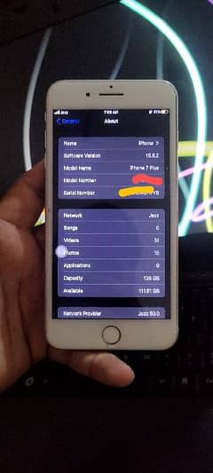 I phone 7 plus official PTA approve 128gb