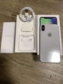 iPhone X Stroge/256 GB PTA approved for sale 03269200962