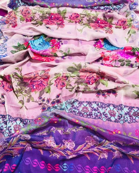 ZARA SHAHJAHAN Lawn 3 Pcs 4