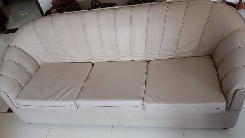 5 seater leather Sofa 1