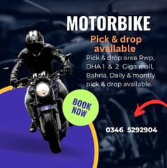 Motorbike pick & drop available