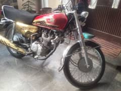 Honda 125se gold addition