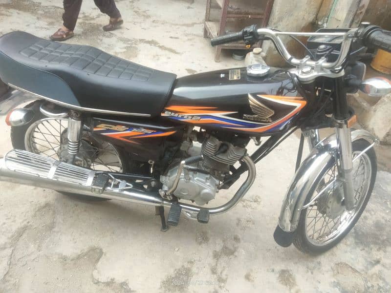 Honda cg 125 goldan number 5 1