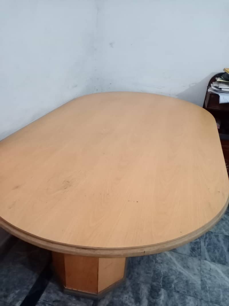 Dining table with 6 chairs (35,000) condition (9/10) 1