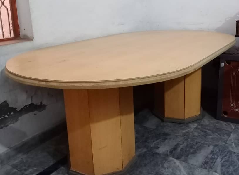 Dining table with 6 chairs (35,000) condition (9/10) 2