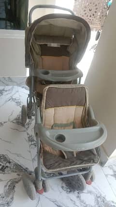 imported pram for 2 babies