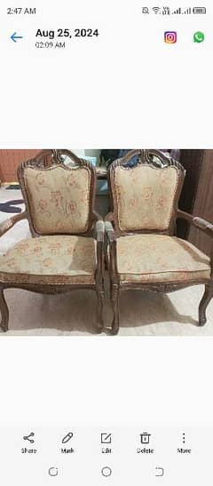 Home used chairs set