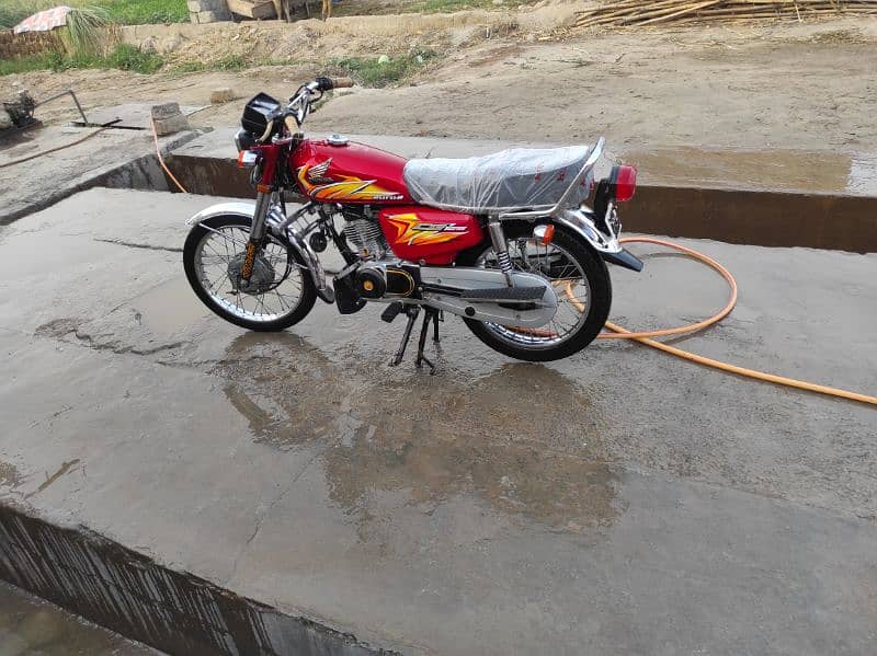 Honda 125 Panjab number 1