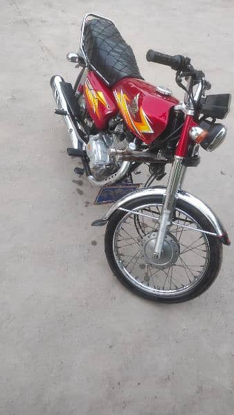 Honda 125 Panjab number 3