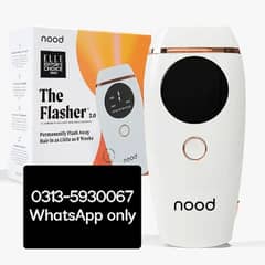 Flasher 2.0 by Nood, IPL Laser Hair Removal Device, Pain-free