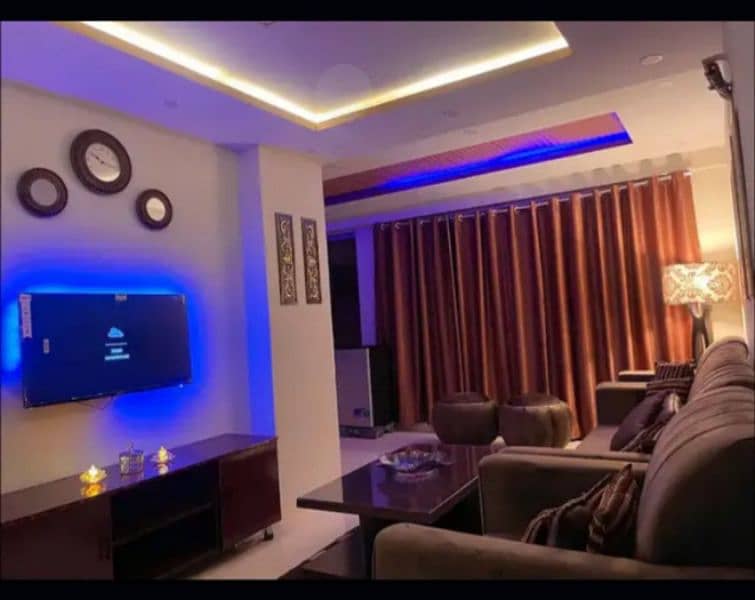 One bedroom luxury apartment for rent in bahria town 4