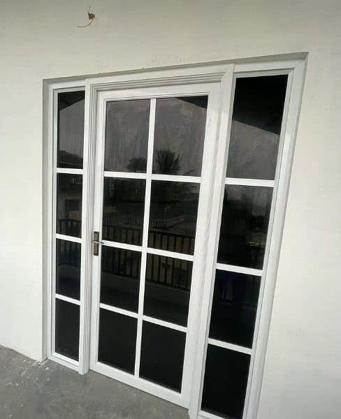 Aluminium window/upvc door/glass work/partition/upvc window/cabine 14