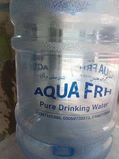 Aqua fresh pure drinking water