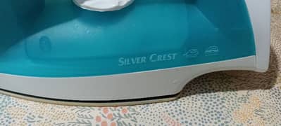 steam iron + dry