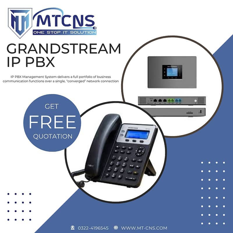 networking solutions - grandstream - cisco voip phones - pabx system 12