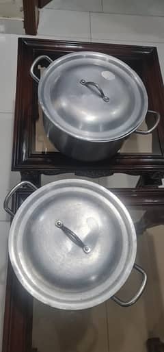 2 Silver steel patila large size