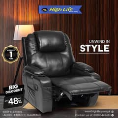 HIGH LIFE RECLINER SOFA. Pakistan’s Best Recliner Sofas|Massger Chair