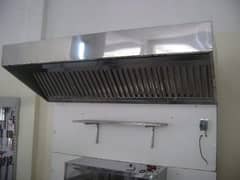 Exhaust hood 8 ft with filter re ft 13500 18 gs non magnet