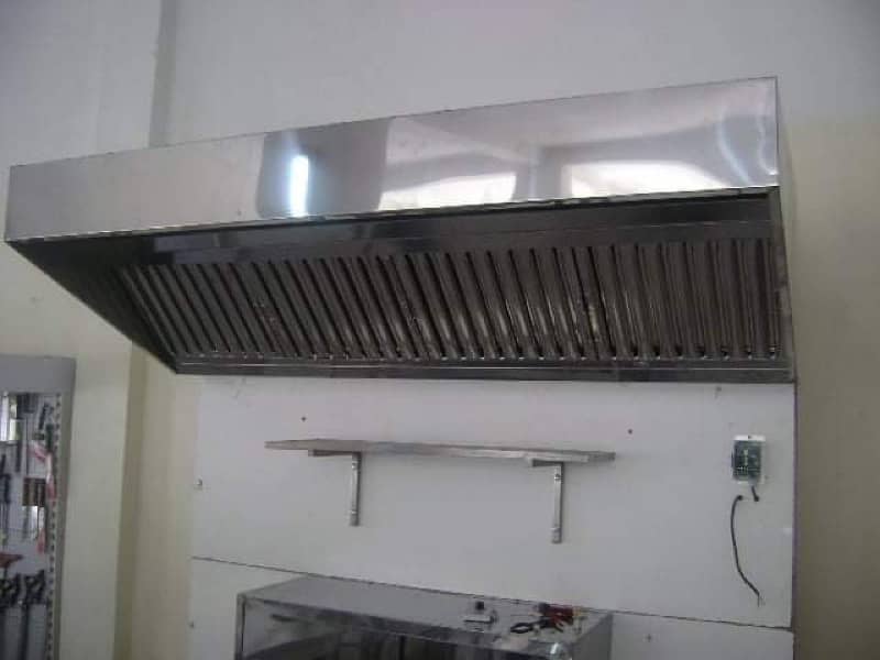 Exhaust hood 8 ft with filter re ft 13500 18 gs non magnet 0