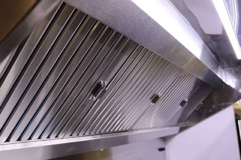 Exhaust hood 8 ft with filter re ft 13500 18 gs non magnet 1