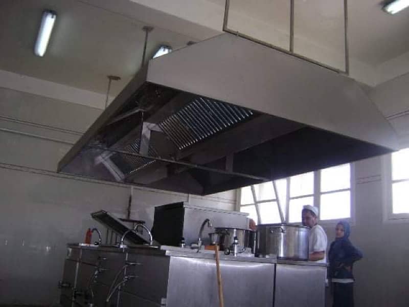 Exhaust hood 8 ft with filter re ft 13500 18 gs non magnet 4